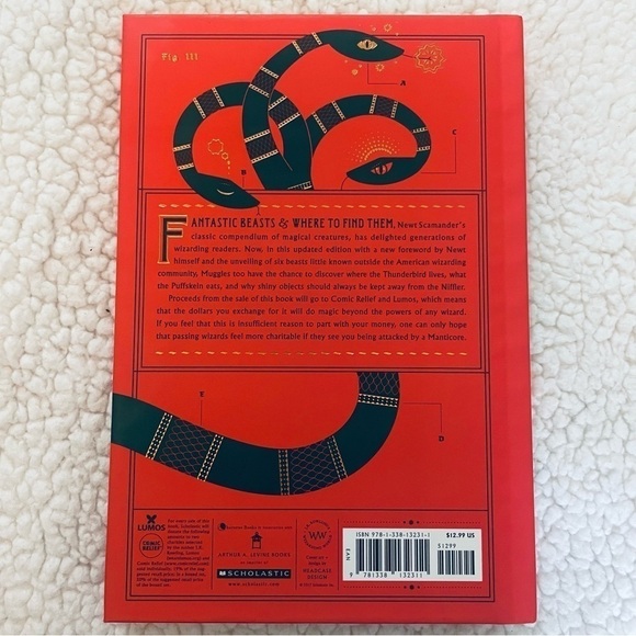 Fantastic Beasts and Where to Find Them (Harry Potter) - Hardcover by Rowling - Picture 14 of 14